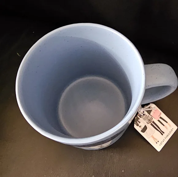 Fashion Blue Floral Amanda Greenwood Art Mug New with Tags - Picture 3 of 7